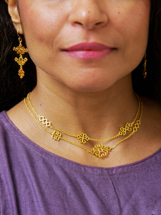 Amara Silver Necklace