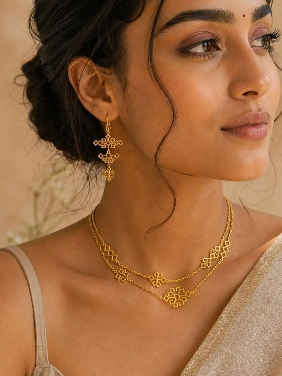 Amara Necklace and Earrings Set