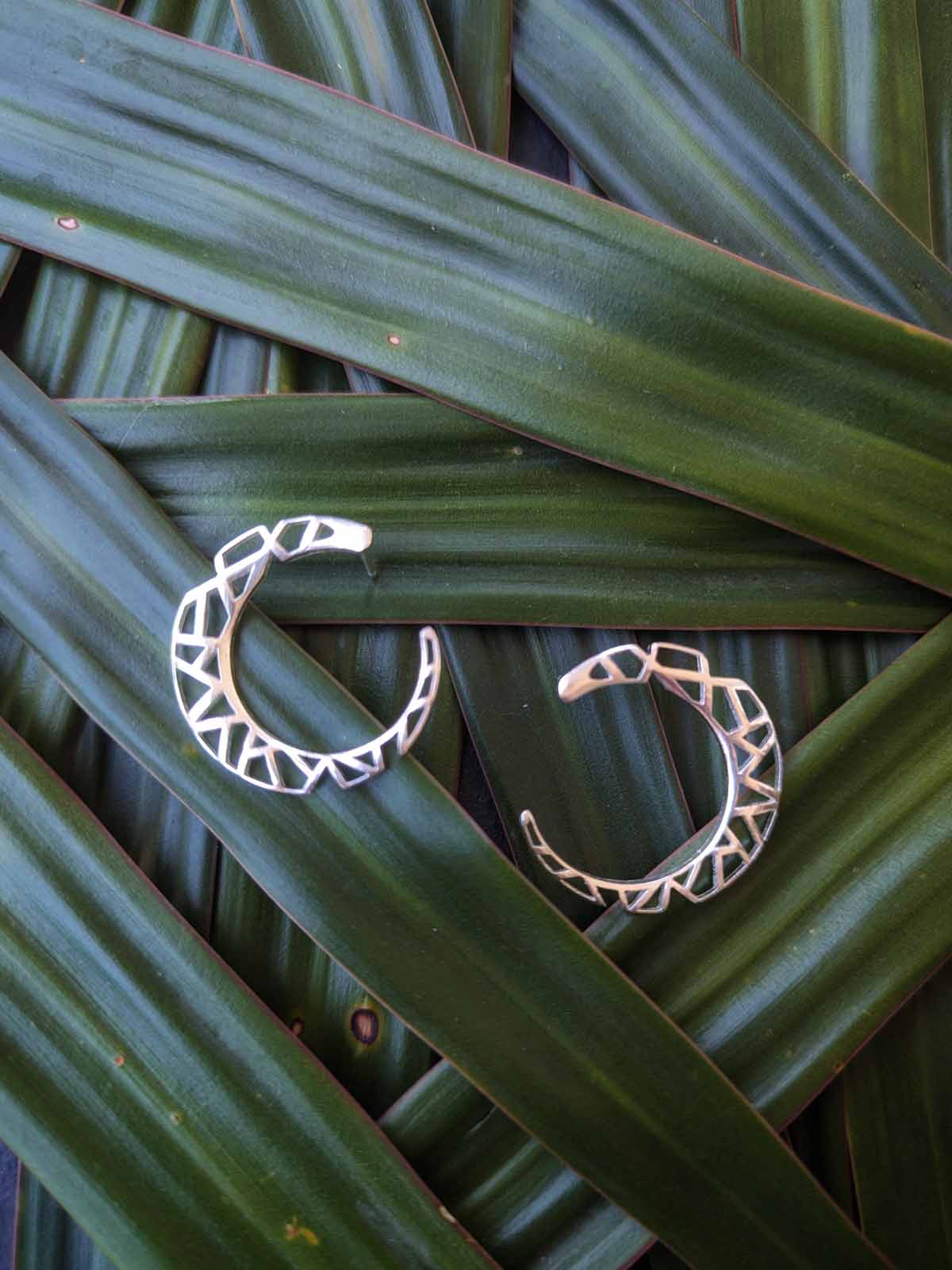 CrescentShine Necklace + Earrings