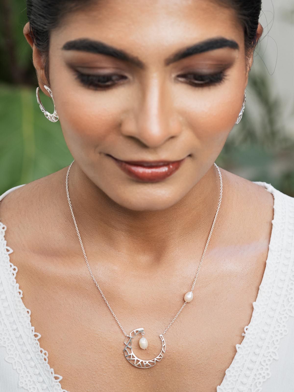 CrescentShine Necklace