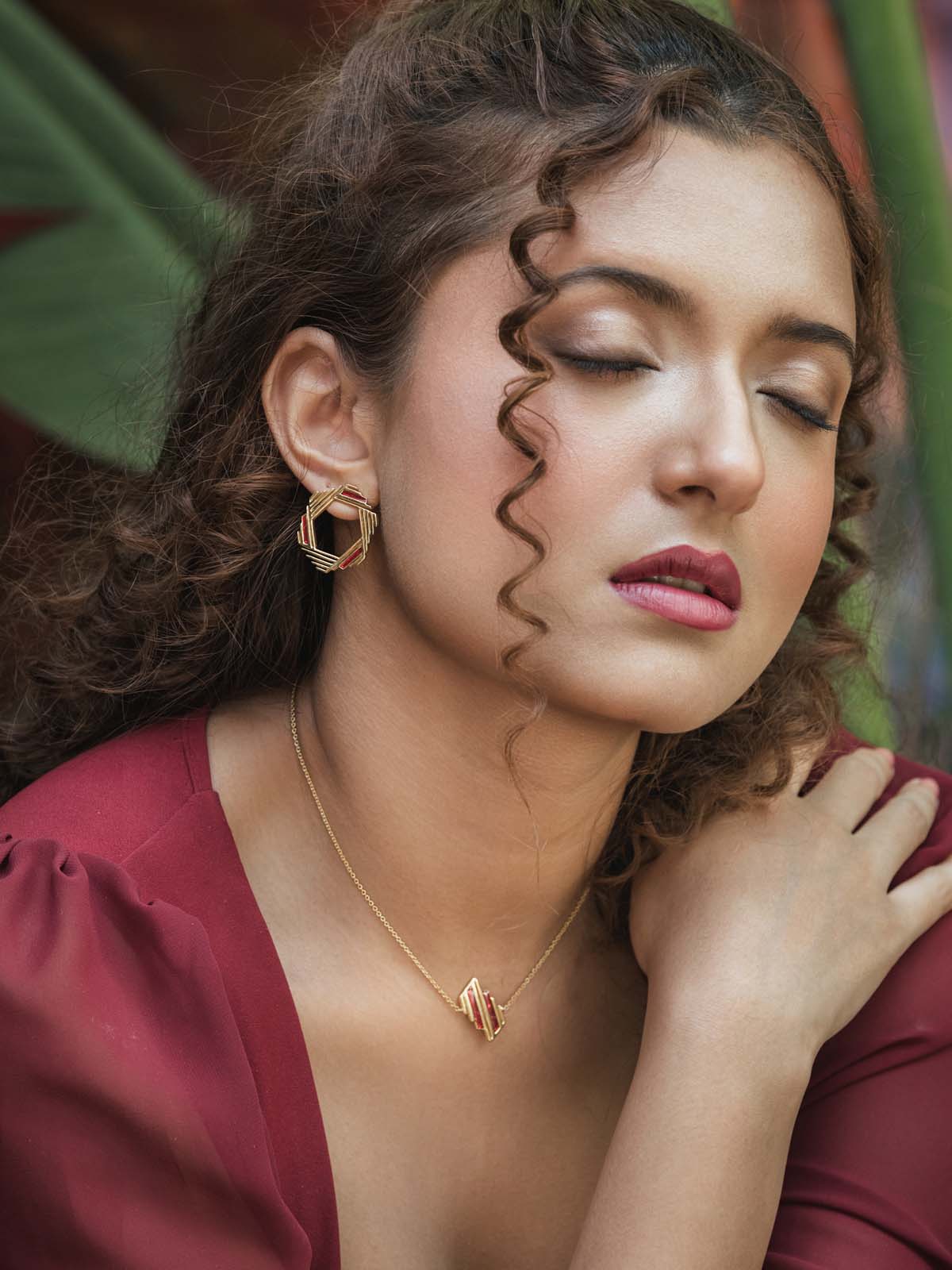 Emberglow Earrings