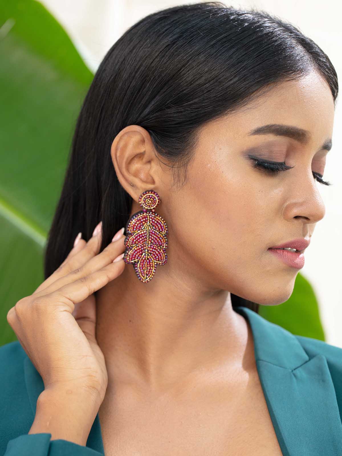 Summer Leaves Earrings