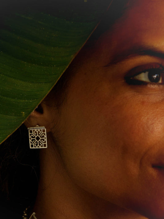 Kshiti Silver Earrings
