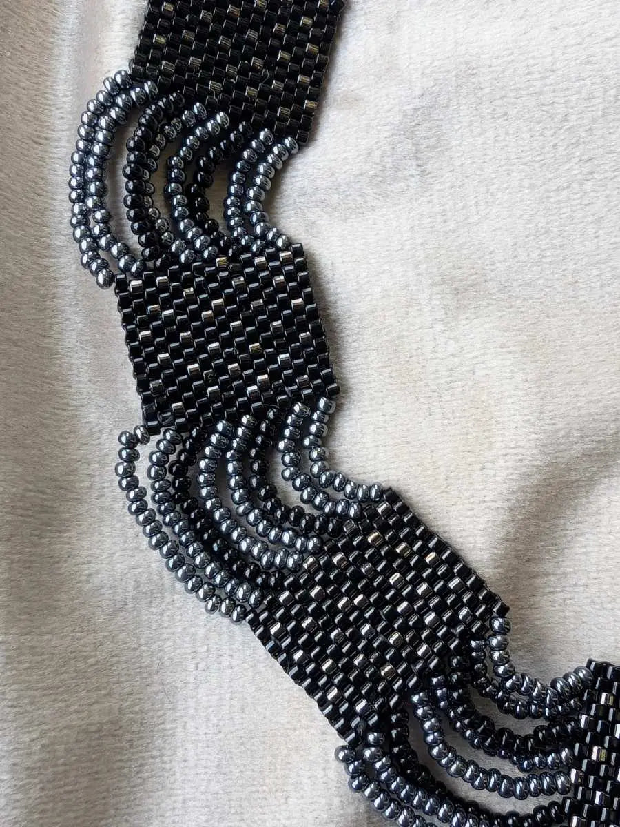 Maya Black Necklace