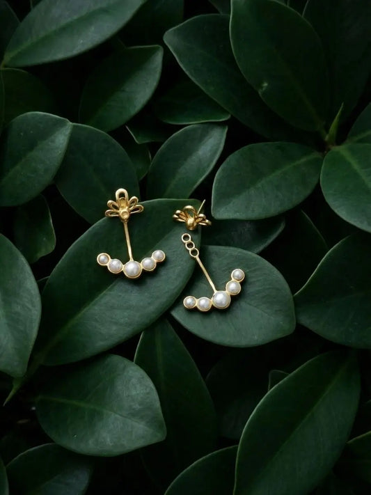 Mogra Valli Gold Earrings