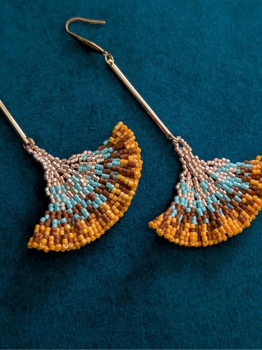 Rang Beaded Earrings