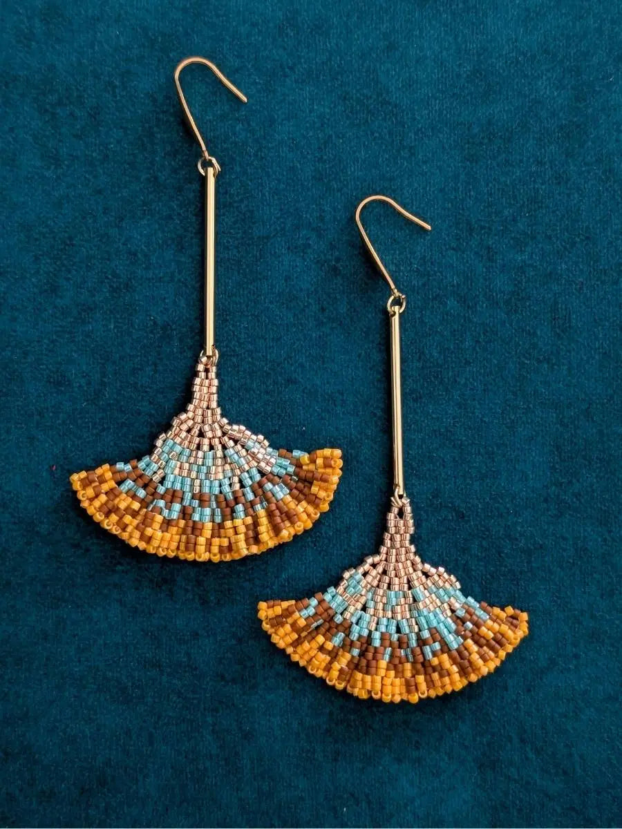 Rang Beaded Earrings