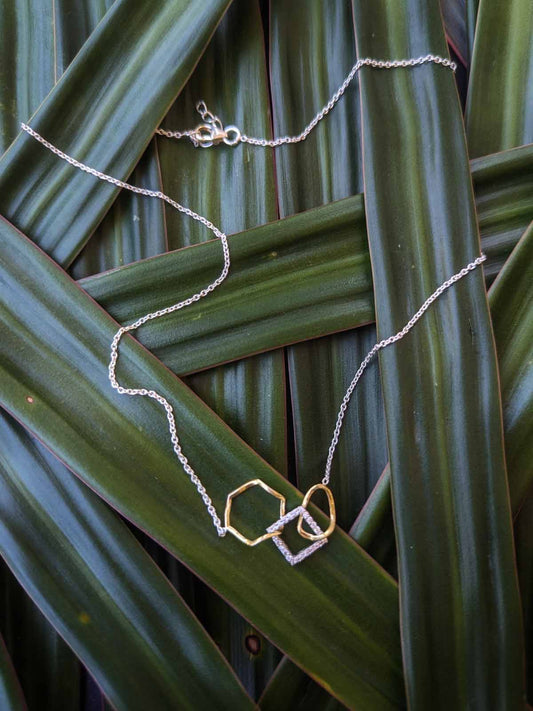SaturnRings Necklace