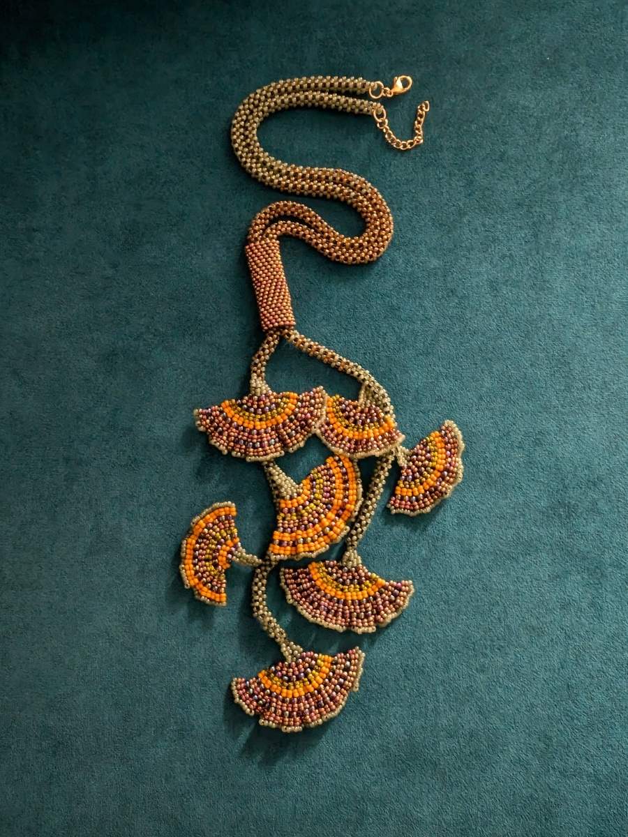 Summer Cascade Lariat Necklace