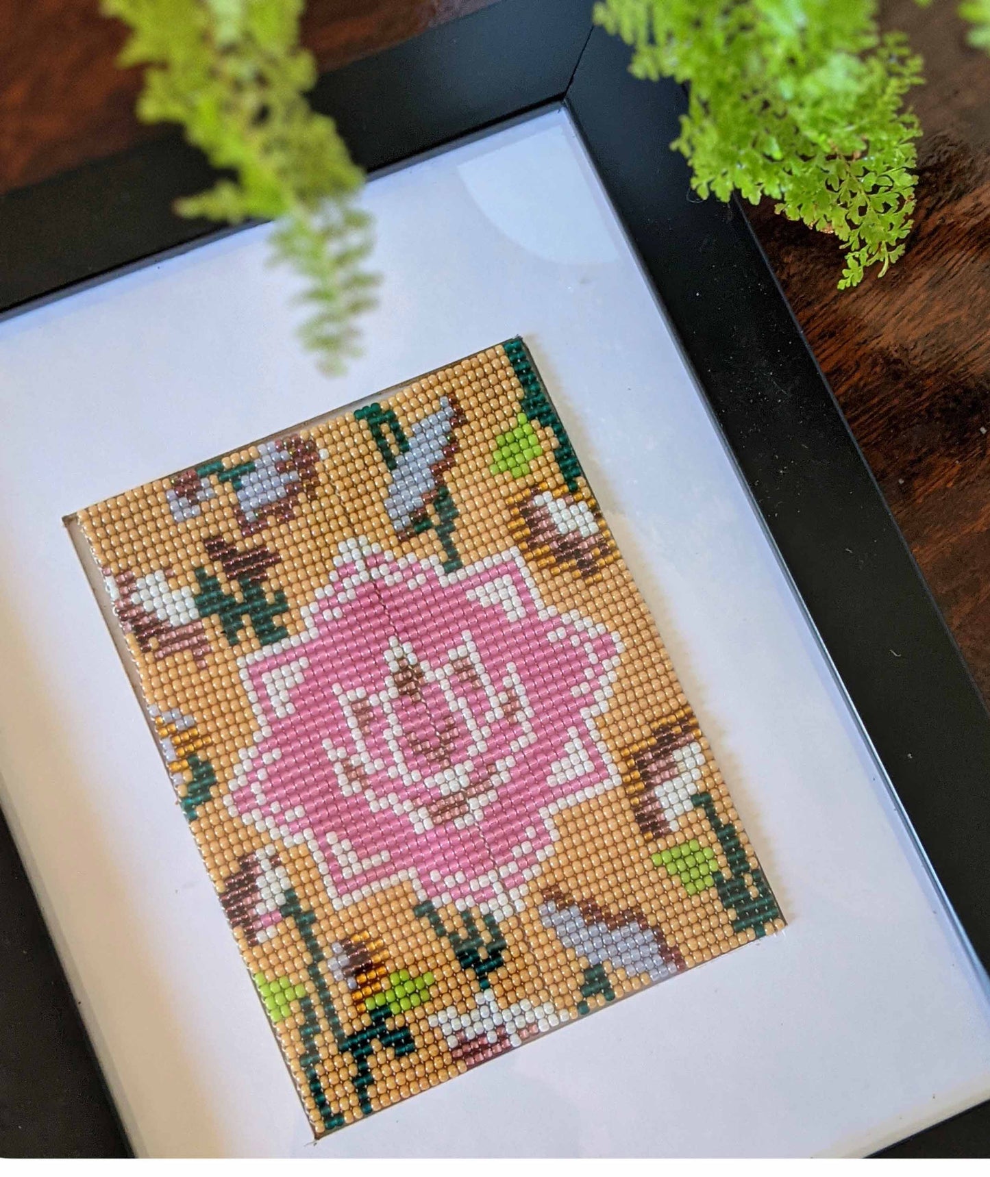 Beaded Tapestry Panels - A Pichwai inspired panel