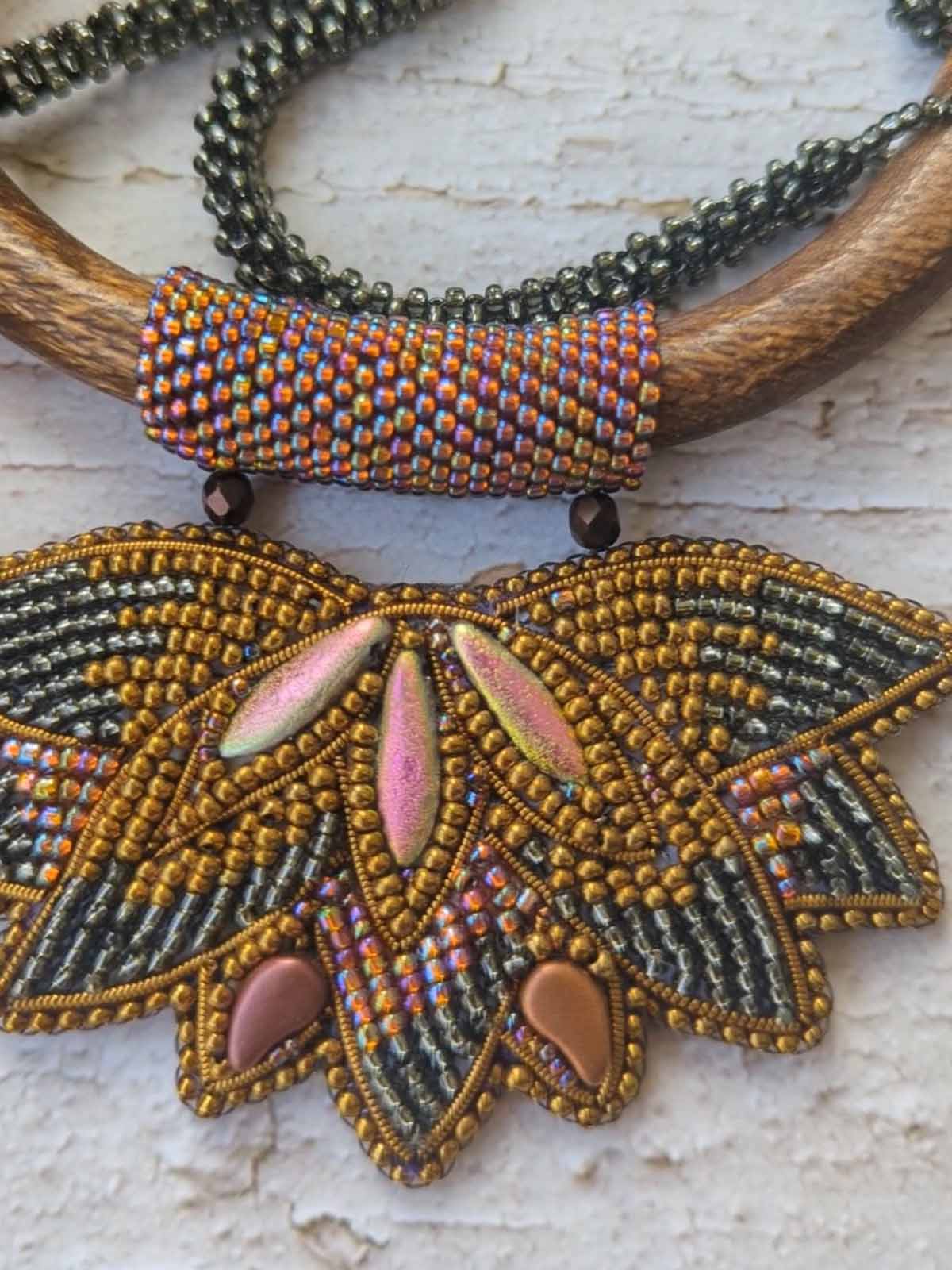 Padmaja Handmade Beaded Necklace