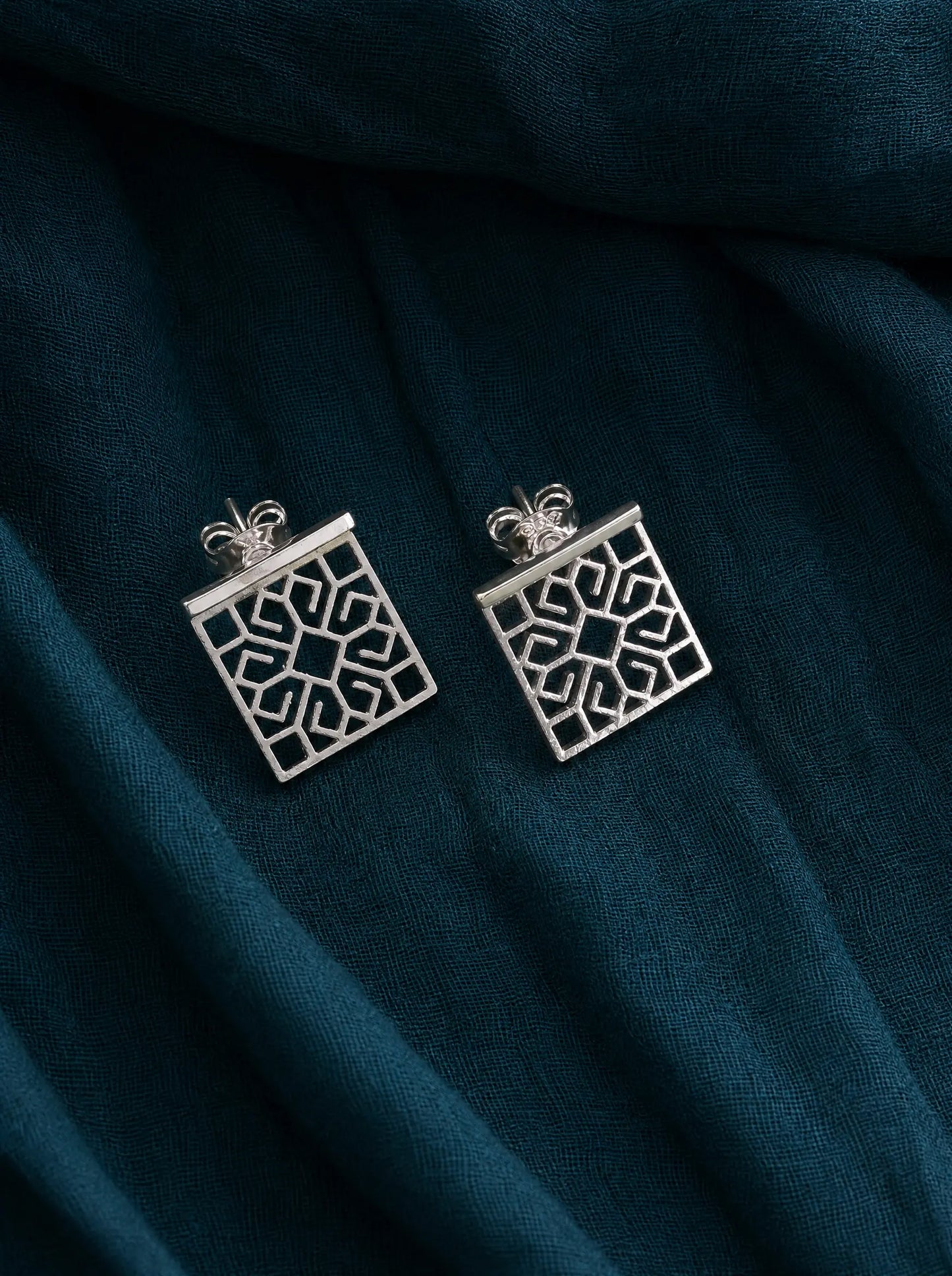 Kshiti Silver Earrings