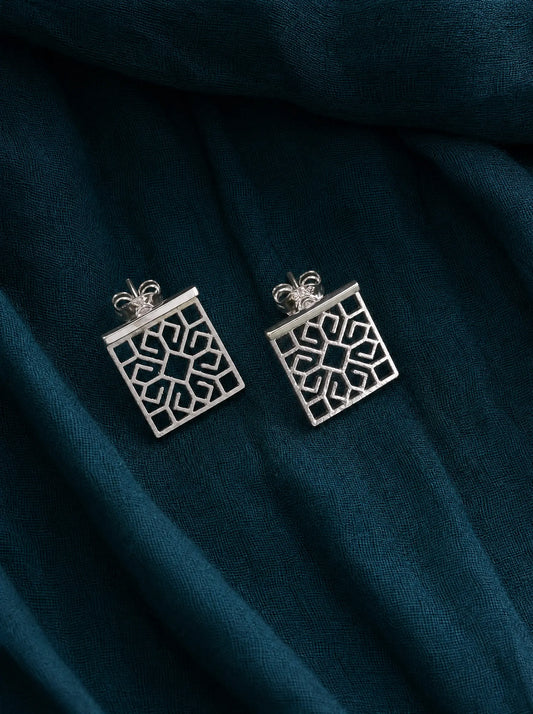 Kshiti Silver Earrings