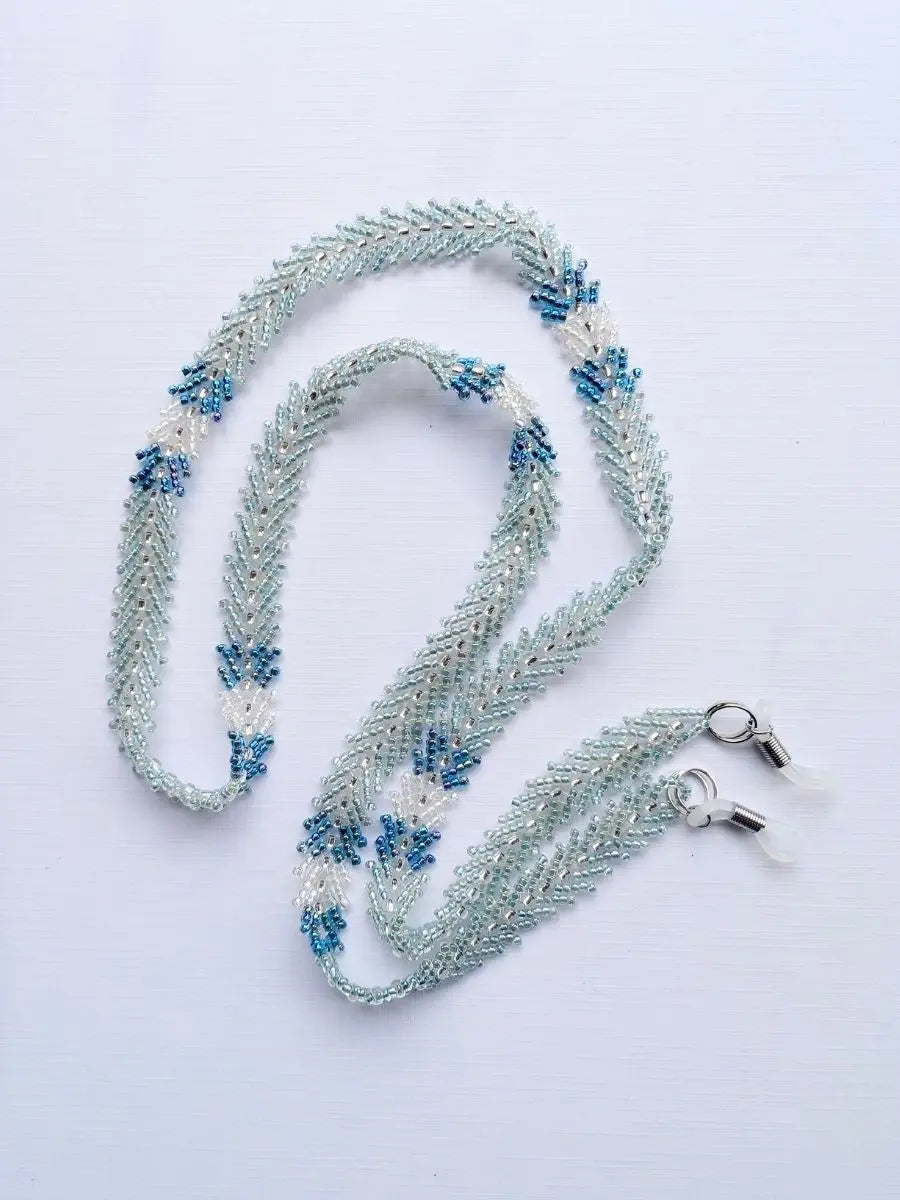 Eyeglass Rope - Icy Blue