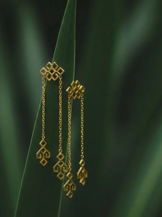 Jharna 925 Silver Earrings