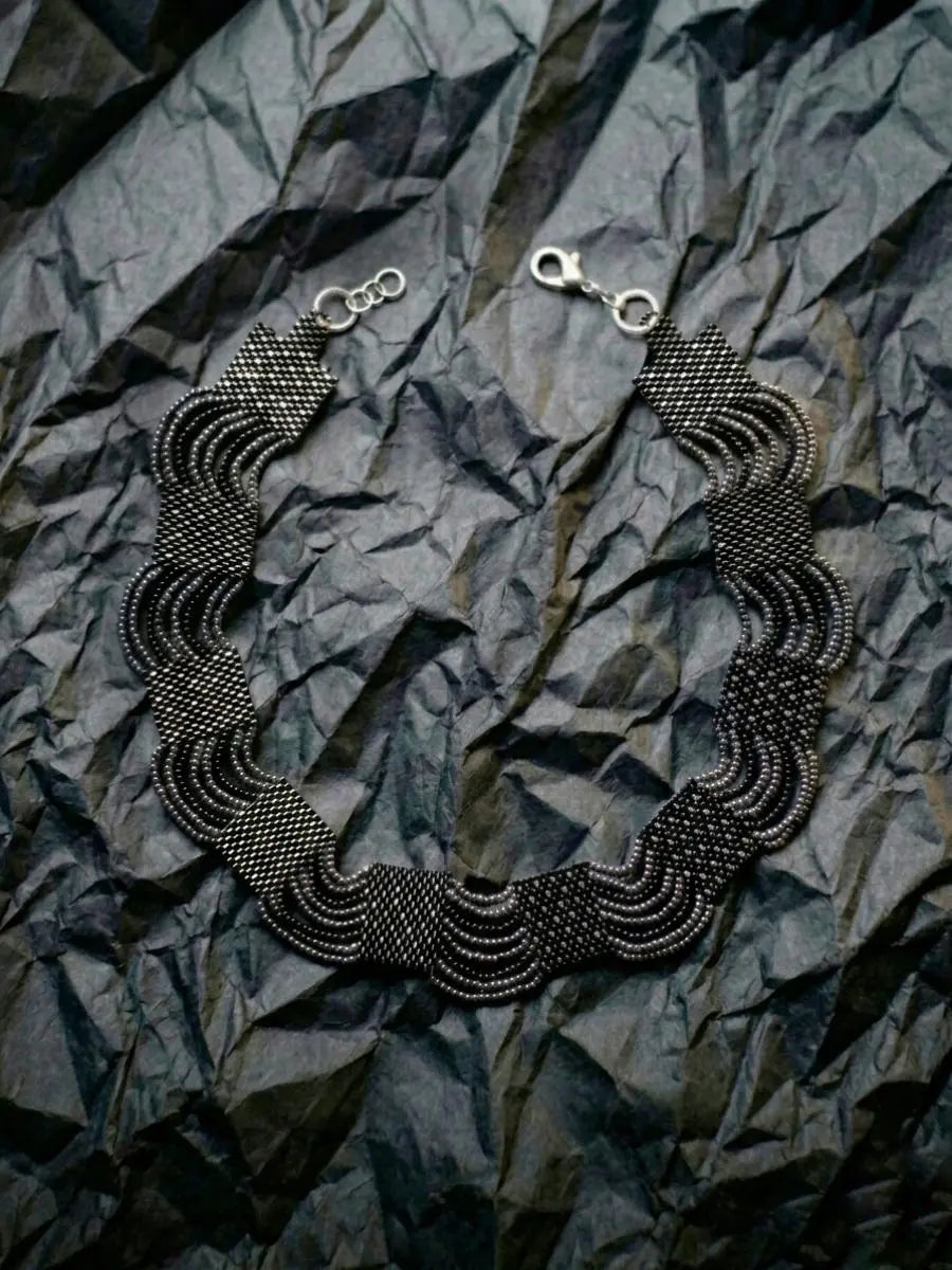 Maya Black Necklace