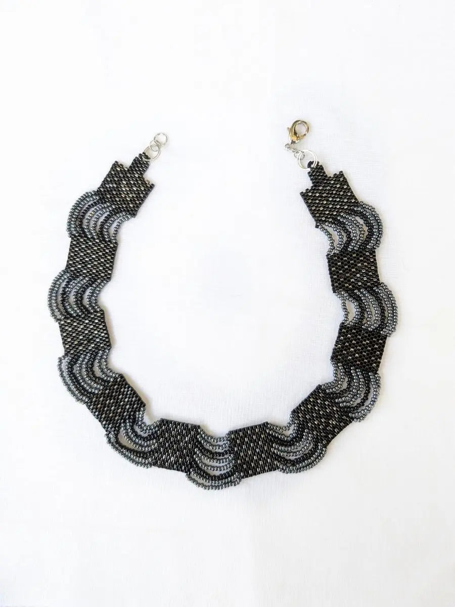 Maya Black Necklace