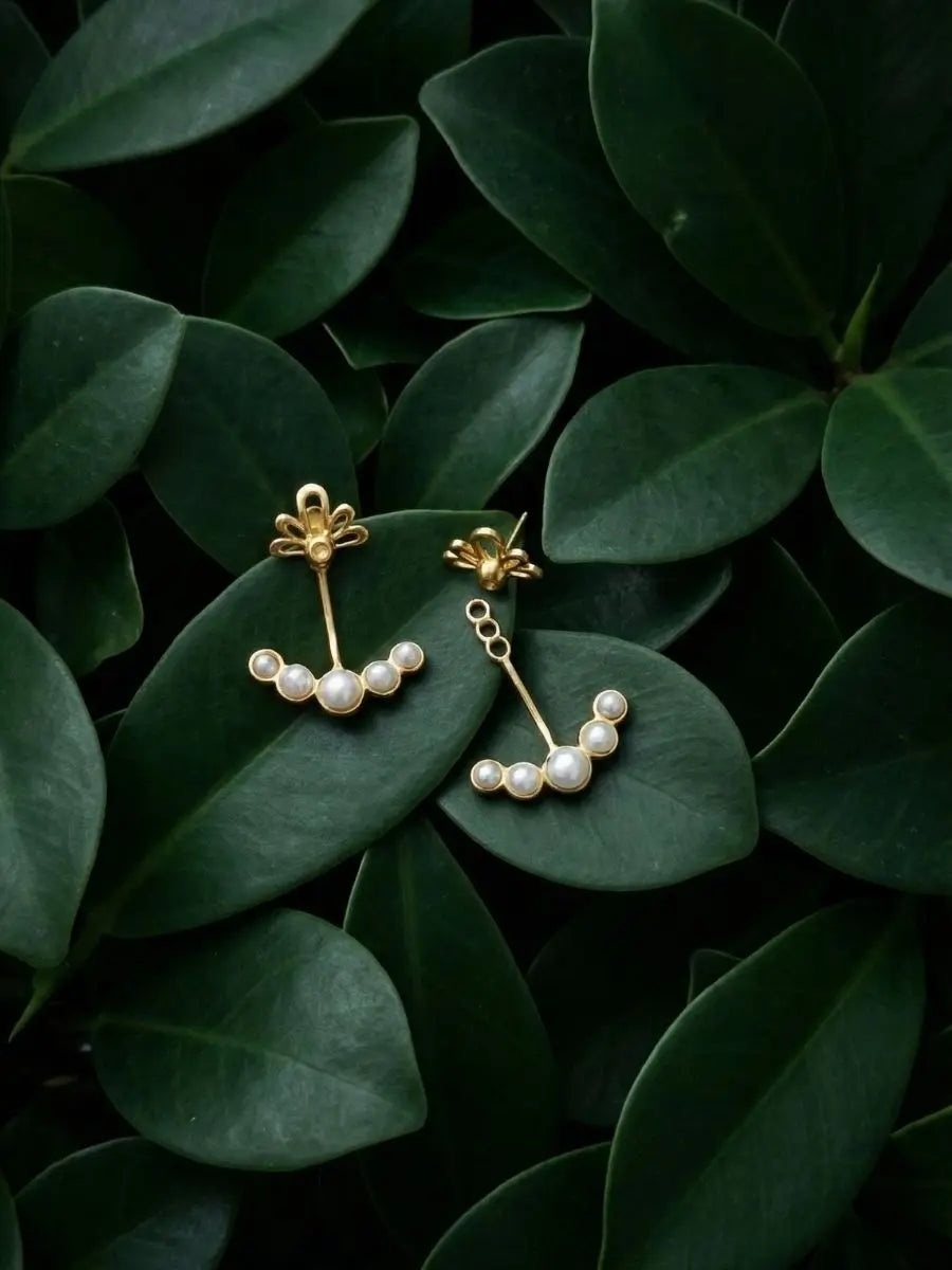 Mogra Valli Gold Earrings