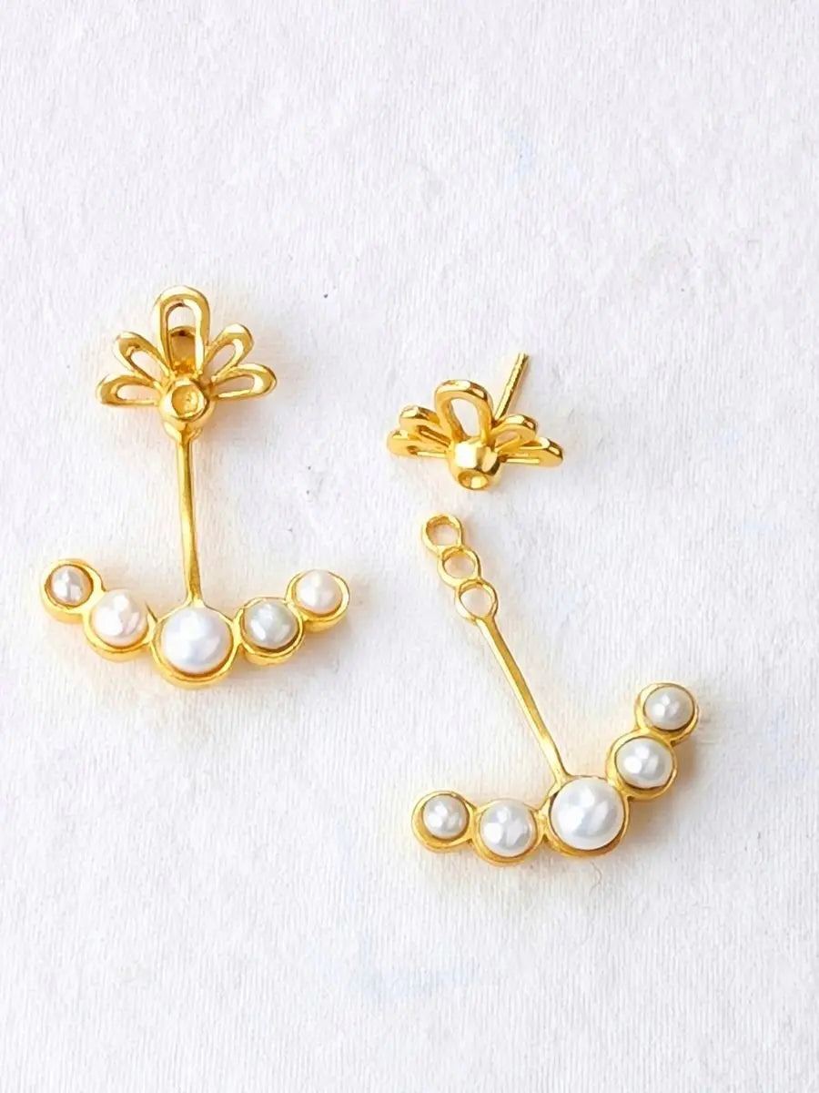 Mogra Valli Gold Earrings