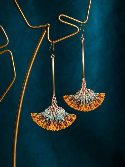 Rang Beaded Earrings