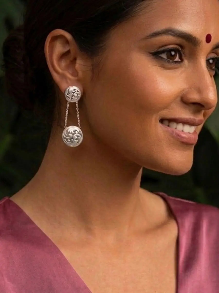 Reva 92.5 Silver Earrings