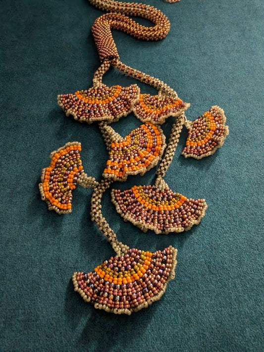 Summer Cascade Lariat Necklace