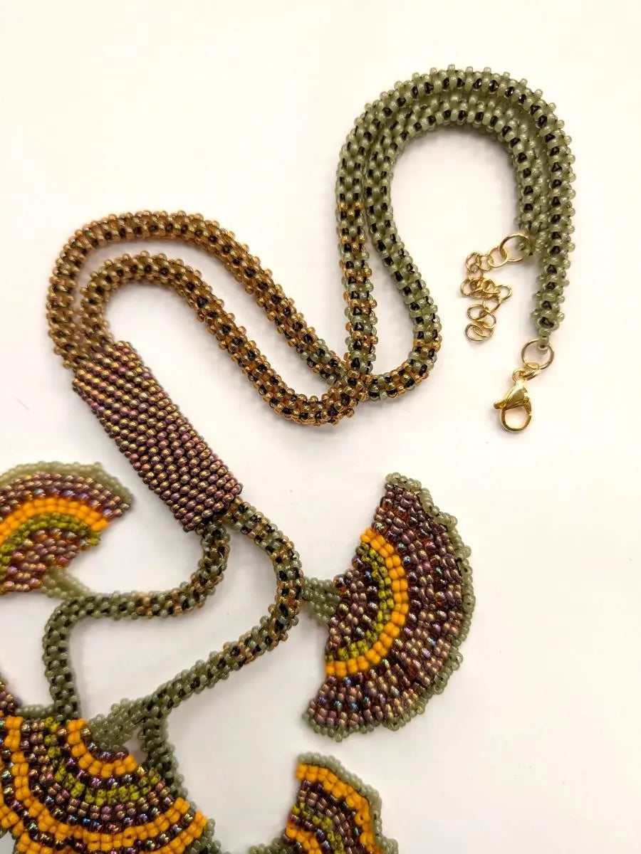 Summer Cascade Lariat Necklace
