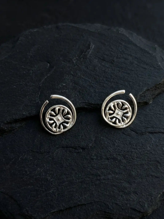 Yami 92.5 Silver Stud Earrings