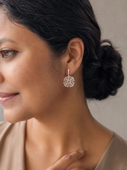 Vallari 92.5 Silver Earrings