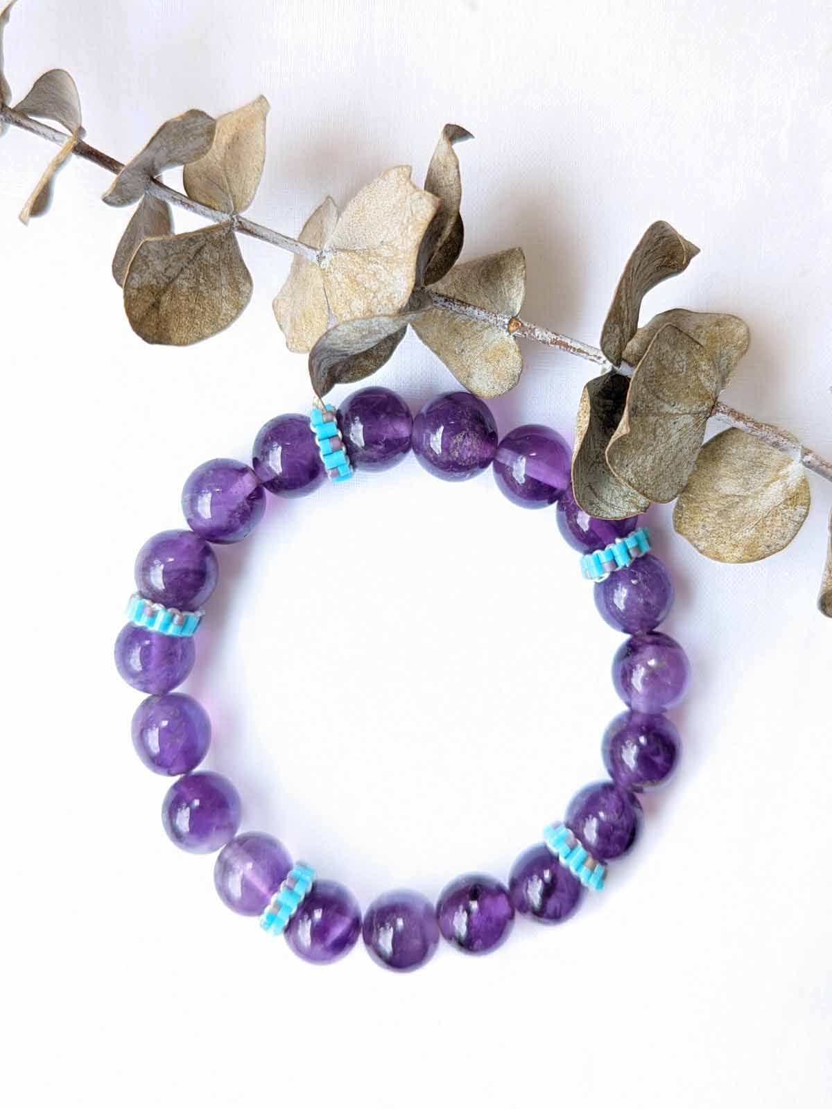 Amethyst Crystal Bracelet