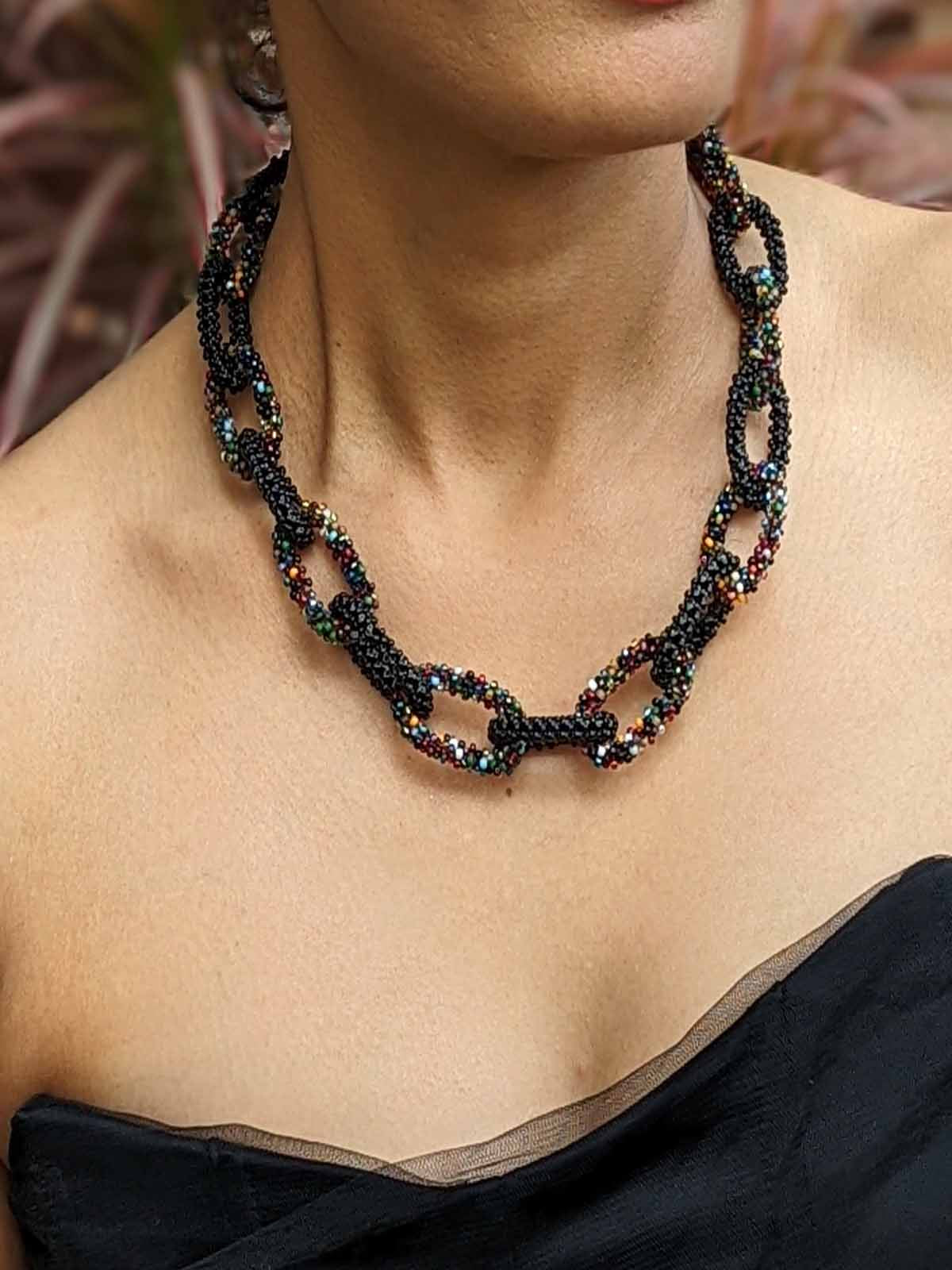 Handmade beaded Choker necklace for women – African Handmade